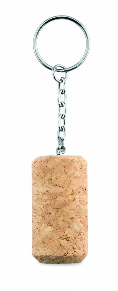 Logotrade promotional gifts photo of: Wine cork key ring Sigulda