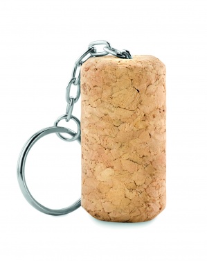 Logotrade promotional giveaway image of: Wine cork key ring Sigulda