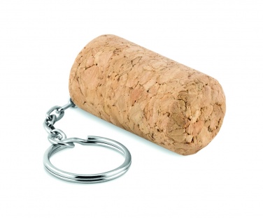 Logo trade corporate gift photo of: Wine cork key ring Sigulda