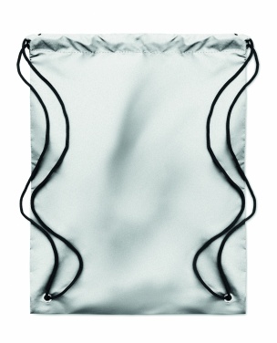 Logo trade promotional item photo of: High reflective drawstring bag