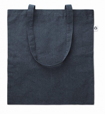 Logo trade promotional merchandise photo of: Shopping bag 2 tone 140 gr