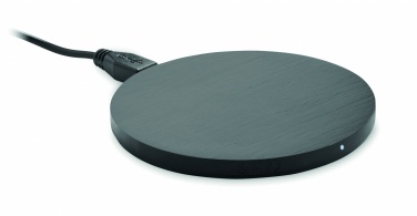 Logo trade corporate gift photo of: Wireless charger bamboo 5W