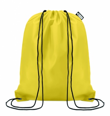 Logotrade promotional item picture of: 190T RPET drawstring bag