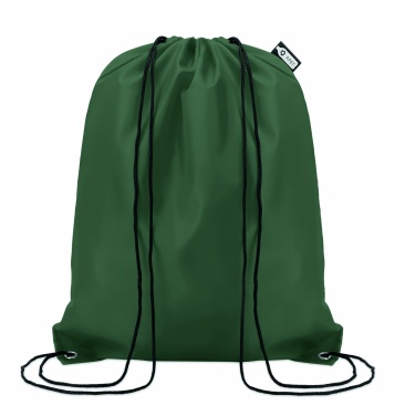 Logo trade promotional items image of: 190T RPET drawstring bag