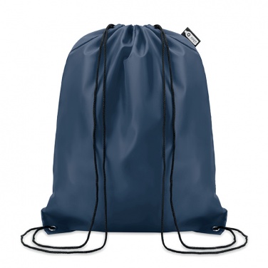 Logo trade corporate gifts image of: 190T RPET drawstring bag