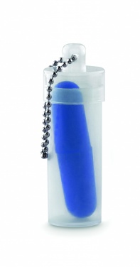 Logo trade promotional merchandise image of: Earplug set in plastic tube