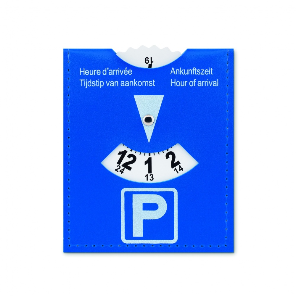 Logo trade corporate gifts image of: Parking card in PVC