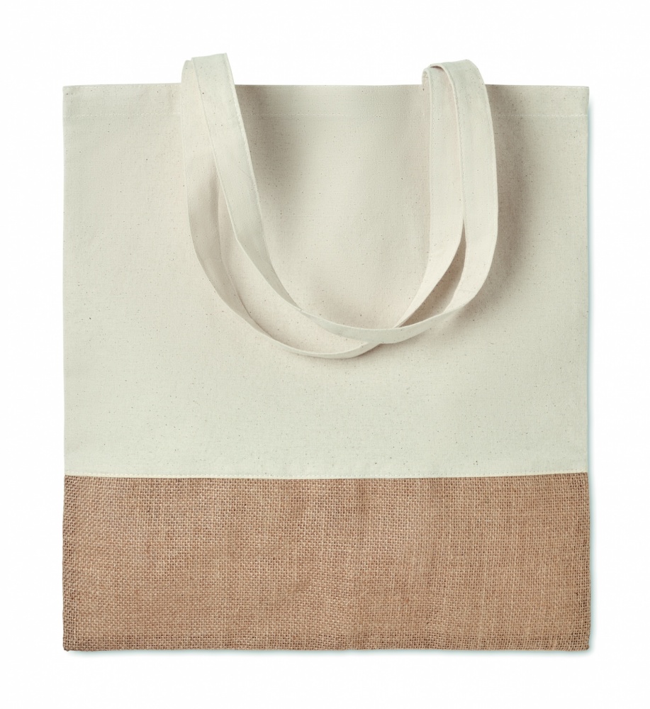 Logo trade promotional gifts picture of: 160gr/m² cotton shopping bag