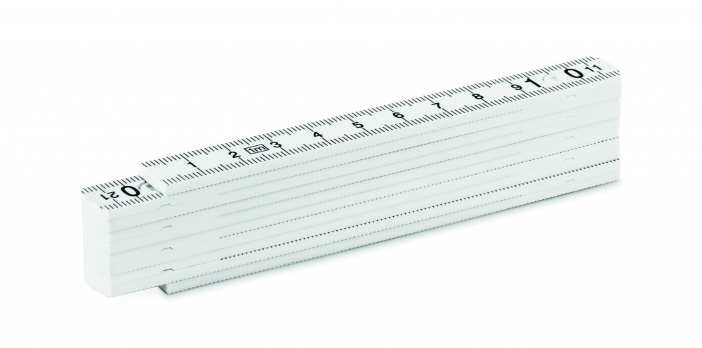 Logotrade promotional item picture of: Folding ruler 1m