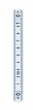 Logo trade business gift photo of: Folding ruler 1m