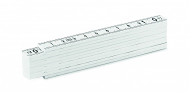 Logo trade advertising products picture of: Folding ruler 1m