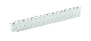 Logo trade promotional merchandise picture of: Folding ruler 2m