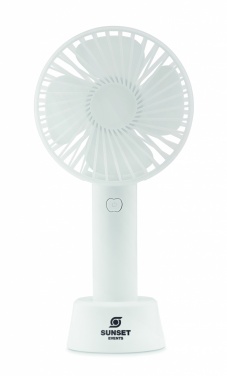 Logotrade advertising product image of: USB desk fan with stand 