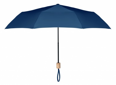 Logo trade promotional gifts picture of: 21 inch RPET foldable umbrella