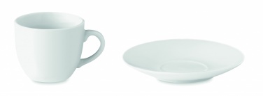 Logotrade advertising products photo of: Espresso cup and saucer 80 ml