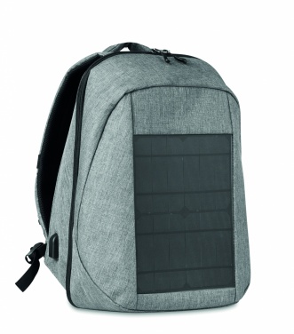 Logo trade advertising product photo of: Backpack solar