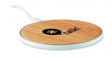 Logo trade advertising products picture of: Wireless charger round 5W