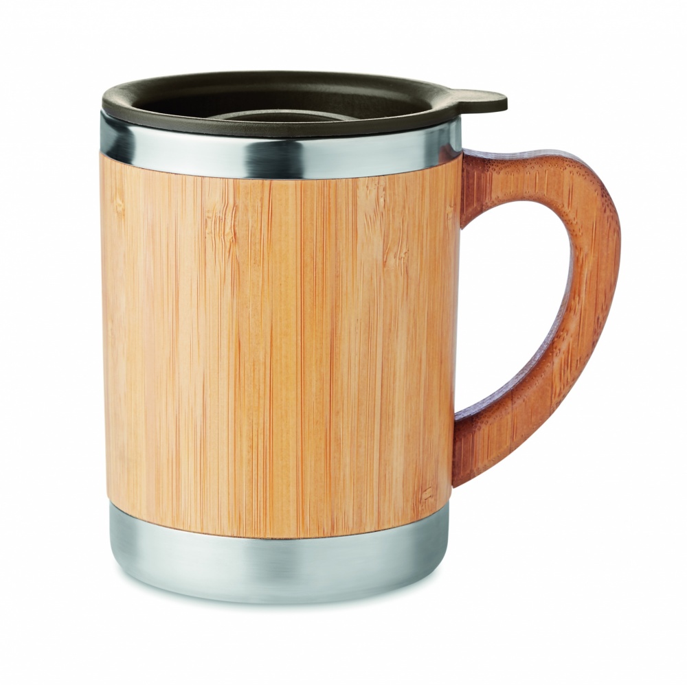 Logo trade promotional merchandise picture of: Double wall mug 300ml