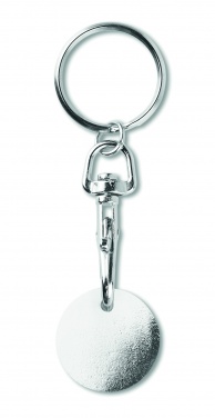 Logotrade promotional giveaway picture of: Key ring token (€uro token)