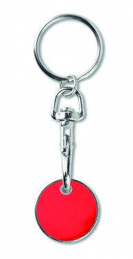 Logo trade promotional items image of: Key ring token (€uro token)