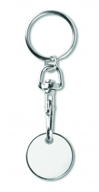 Logotrade promotional product image of: Key ring token (€uro token)