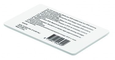 Logo trade business gifts image of: RFID blocking card