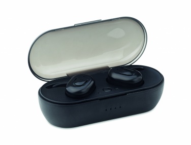 Logotrade advertising products photo of: TWS earbuds with charging box