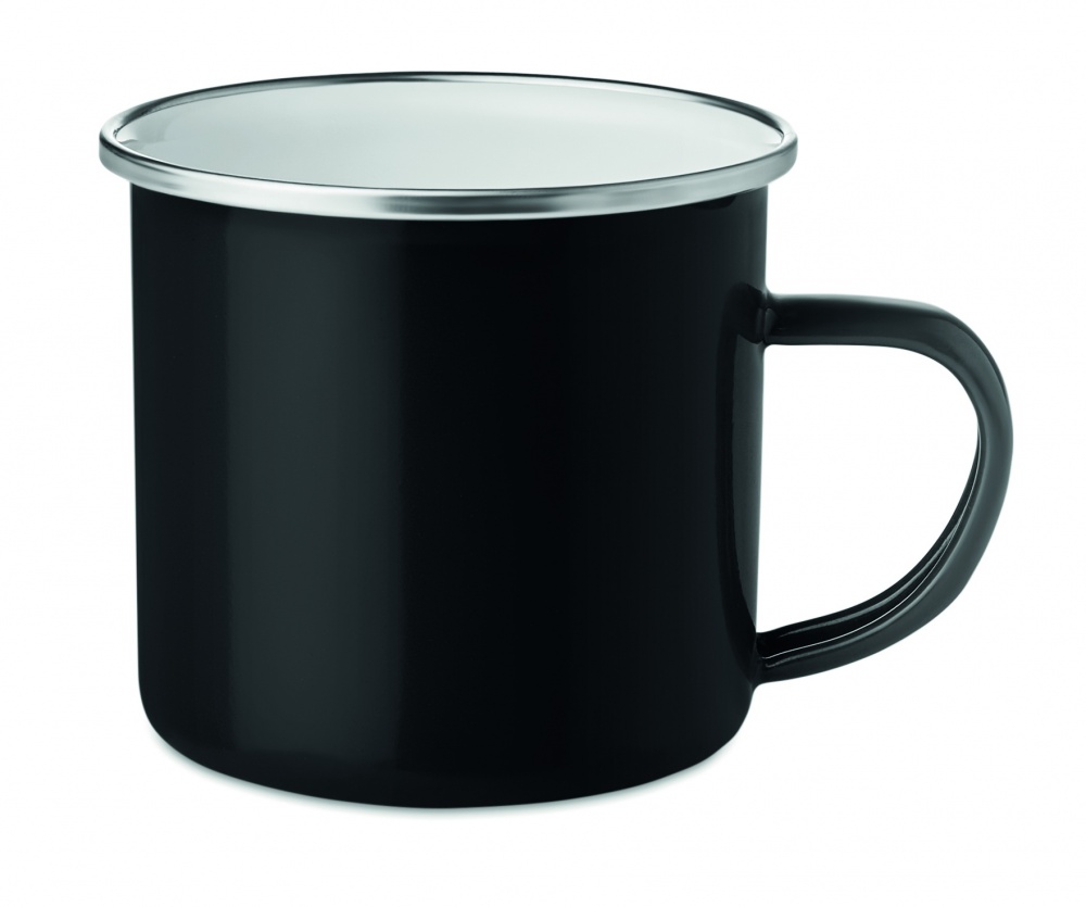 Logotrade business gift image of: Metal mug with enamel layer