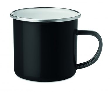 Logotrade advertising product image of: Metal mug with enamel layer