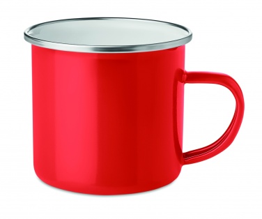 Logo trade promotional products picture of: Metal mug with enamel layer