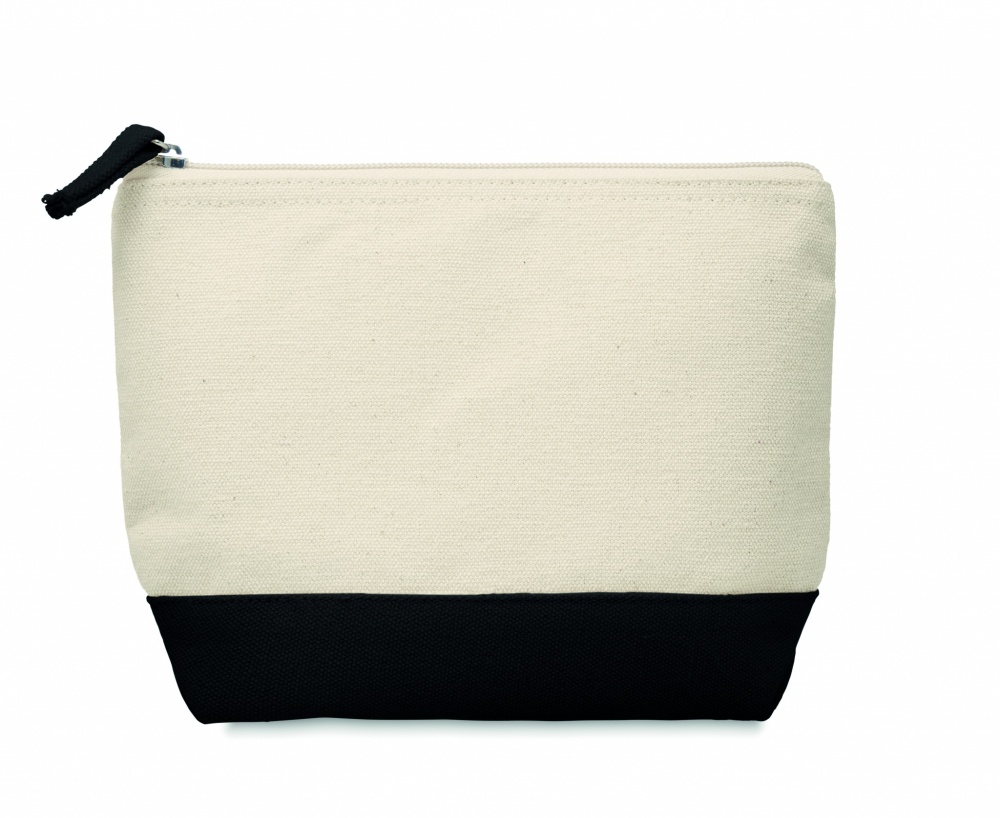 Logotrade corporate gifts photo of: Bicolour cotton cosmetic bag