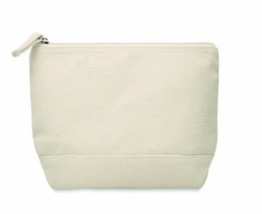 Logotrade business gift image of: Bicolour cotton cosmetic bag