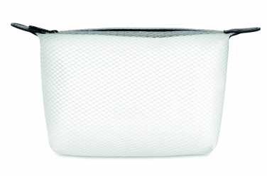 Logo trade promotional merchandise image of: Mesh EVA toiletry bag