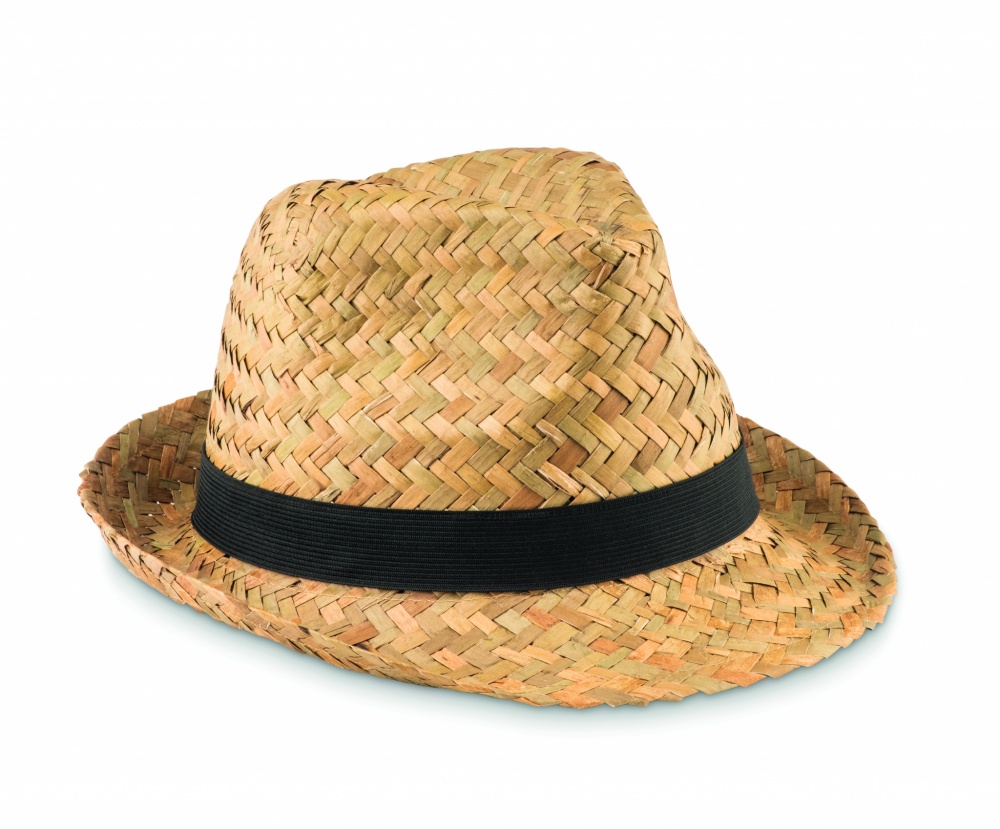 Logo trade advertising products picture of: Natural straw hat