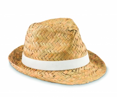 Logo trade promotional products image of: Natural straw hat