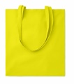 180gr/m² cotton shopping bag, Yellow