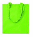 180gr/m² cotton shopping bag, Lime