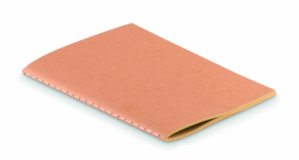 Logo trade promotional products image of: A6 recycled notebook 80 plain