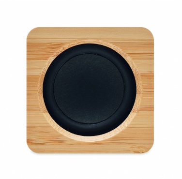 Logo trade corporate gift photo of: Bamboo wireless speaker