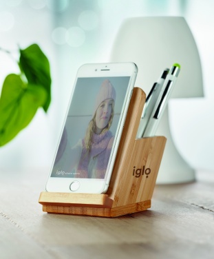 Logo trade advertising products picture of: Wireless charger pen holder 5W BAICOI