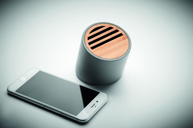 Logo trade promotional giveaway photo of: Wireless speaker limestone