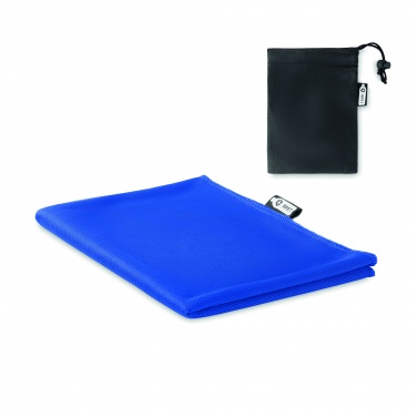 Logo trade promotional items image of: RPET sports towel and pouch