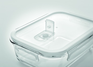 Logo trade corporate gift photo of: Glass lunchbox & PP lid 900ml