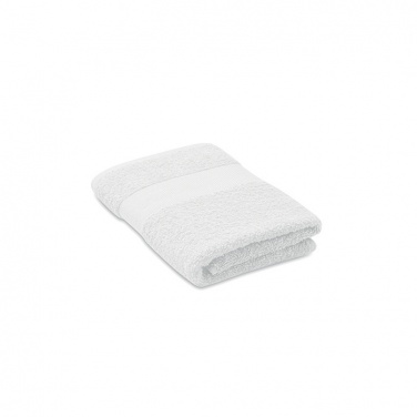 Logo trade promotional products picture of: Towel organic cotton 100x50cm