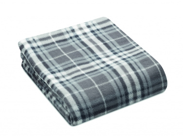 Logo trade promotional items image of: RPET fleece travel blanket