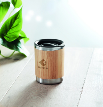 Logotrade promotional merchandise image of: Tumbler in bamboo cover 250ml