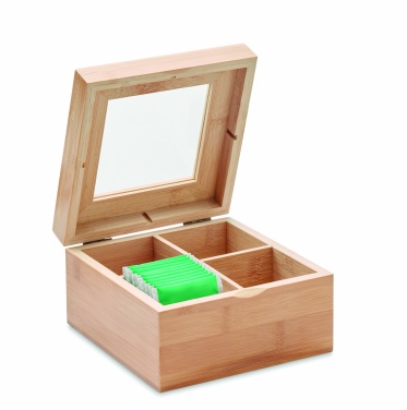 Logotrade promotional giveaway picture of: Bamboo tea box