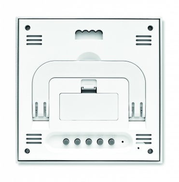 Logotrade promotional products photo of: Weather station bamboo front TURKU