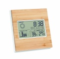 Weather station bamboo front, Wood