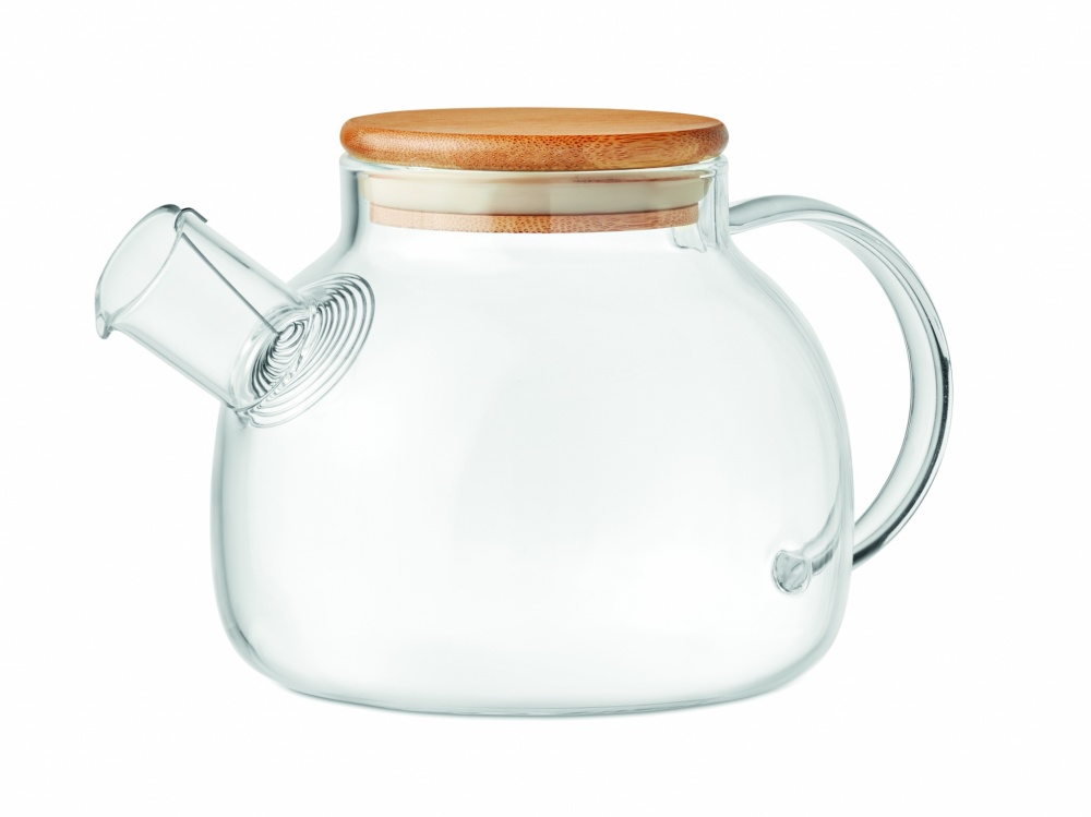 Logo trade promotional items image of: Teapot borosilicate glass 850ml